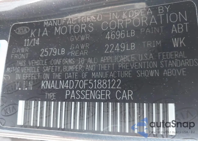 KNALN4D70F5188122: 43776507