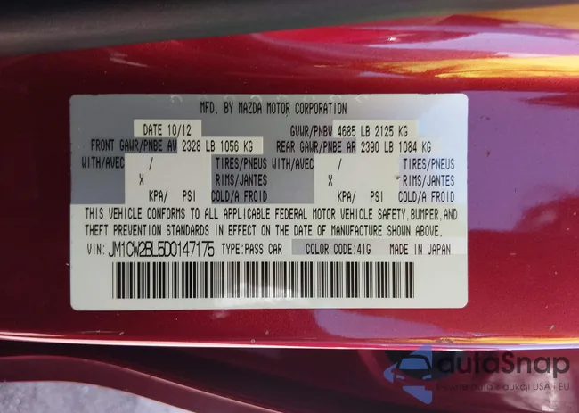 JM1CW2BL5D0147175: 43775597