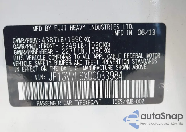 JF1GV7E6XDG033984: 43777108