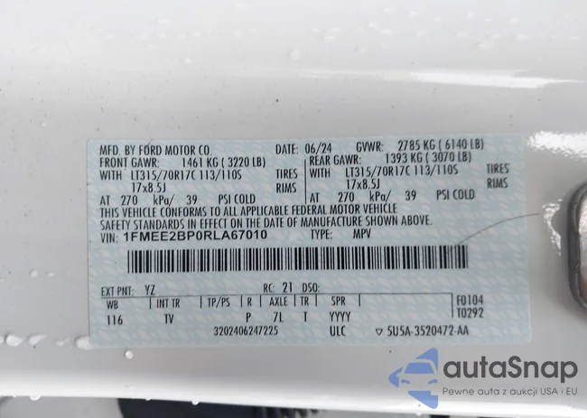 1FMEE2BP0RLA67010: 43777179