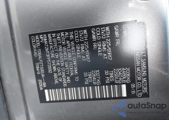 KNMAT2MT3FP572692: 43777194