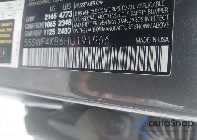 55SWF4KB6HU191966: 43777321