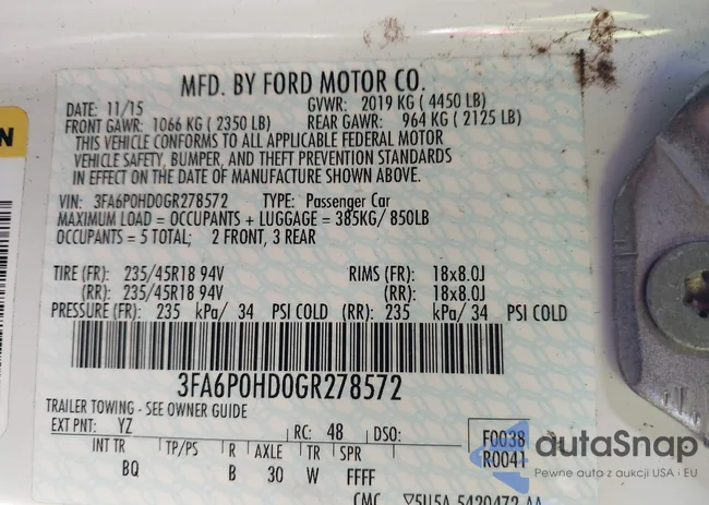 3FA6P0HD0GR278572: 43777341