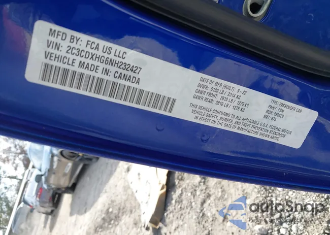 2C3CDXHG6NH232427: 43777447