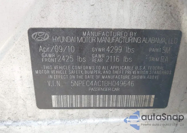 5NPEC4AC1BH049646: 43776589