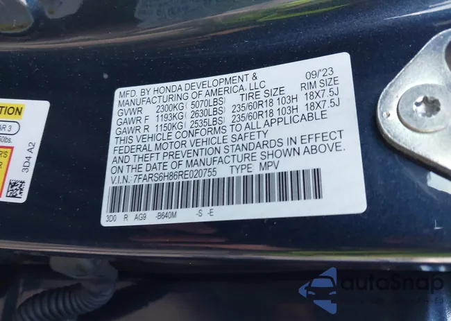 7FARS6H86RE020755: 43778079