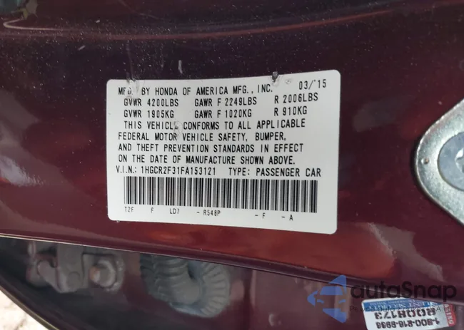 1HGCR2F31FA153121: 43778125