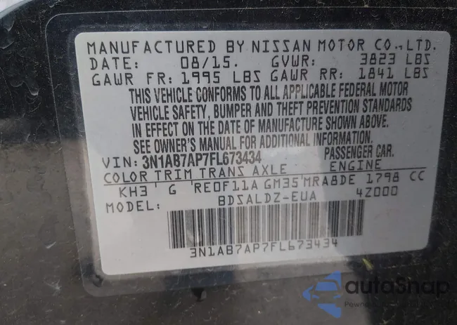 3N1AB7AP7FL673434: 43778154