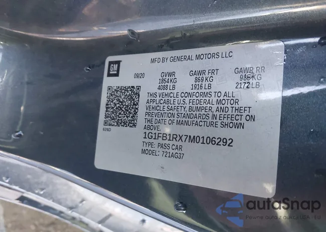 1G1FB1RX7M0106292: 43778430