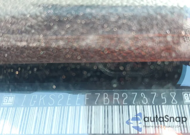 1GKS2EEF7BR273758: 43778487