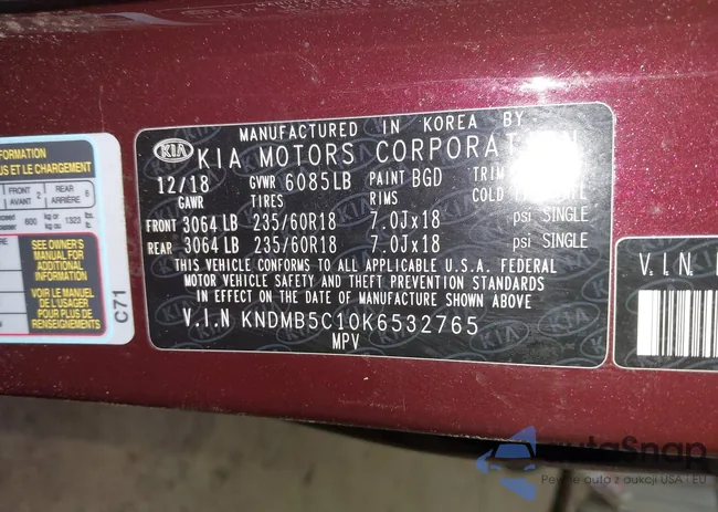 KNDMB5C10K6532765: 43777862