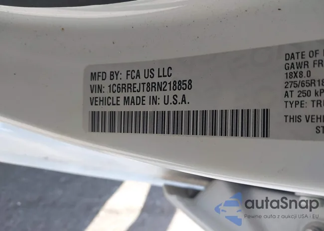 1C6RREJT8RN218858: 43779510