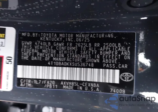 4T1DBADKXSU536748: 43780137