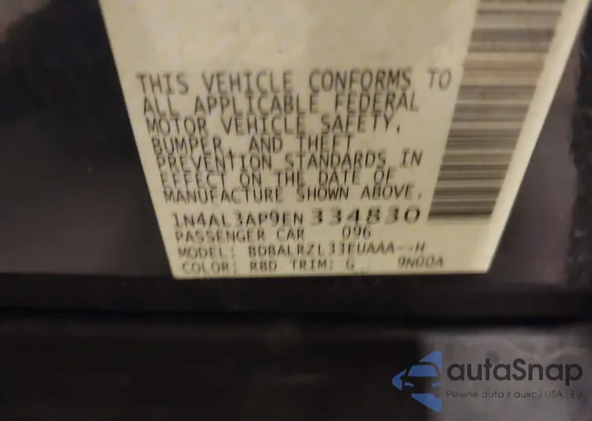1N4AL3AP9EN334830: 43780302