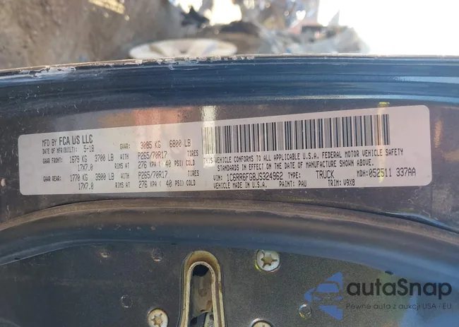 1C6RR6FG8JS324962: 43779564