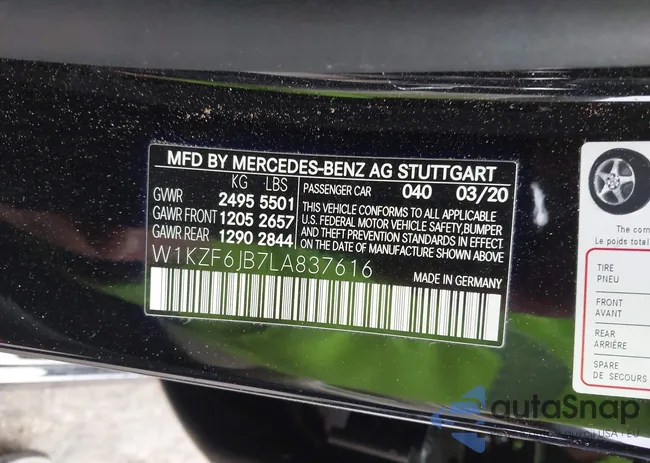 W1KZF6JB7LA837616: 43779943