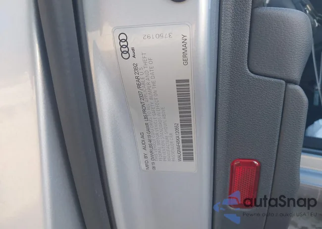 WAUGMAF45KA120552: 43781970