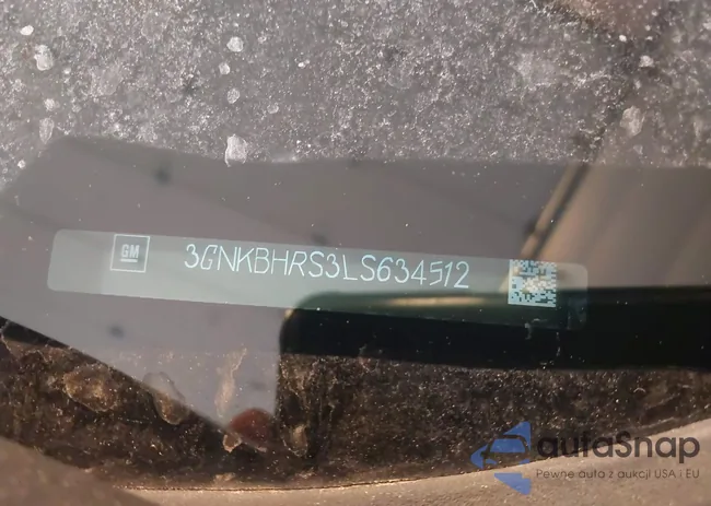 3GNKBHRS3LS634512: 43782150