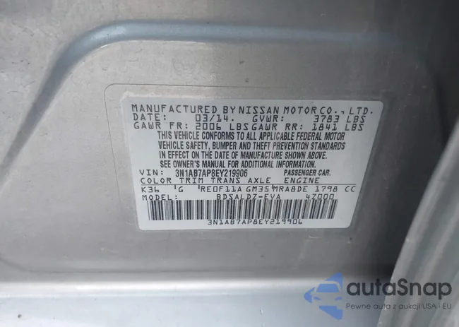 3N1AB7AP8EY219906: 43782413