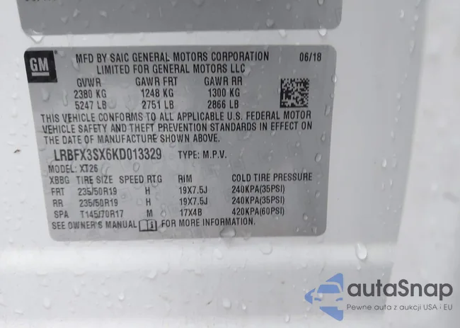 LRBFX3SX6KD013329: 43783121