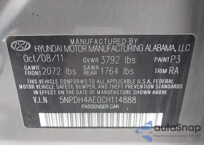 5NPDH4AE0CH114888: 43783371