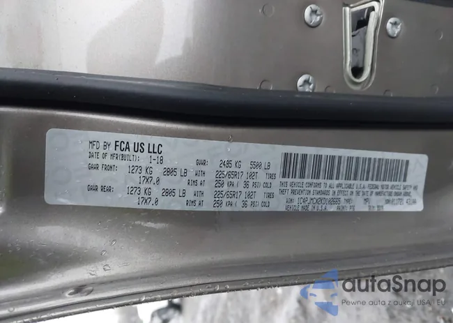 1C4PJMCX2KD102665: 43782951