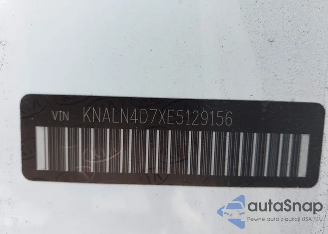 KNALN4D7XE5129156: 43784035