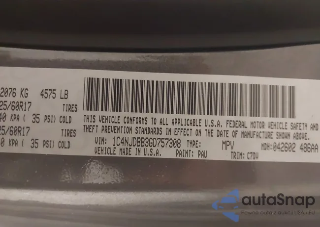 1C4NJDBB3GD757308: 43784206
