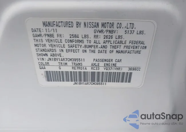 JN1BY1AR7CM395511: 43783758