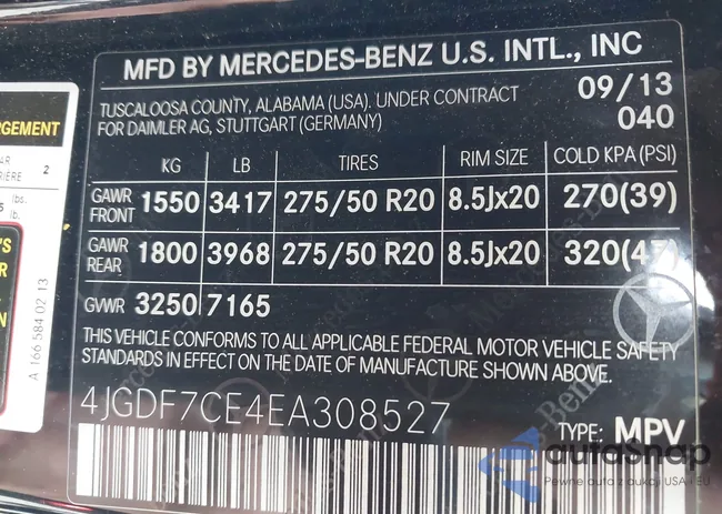 4JGDF7CE4EA308527: 43785008