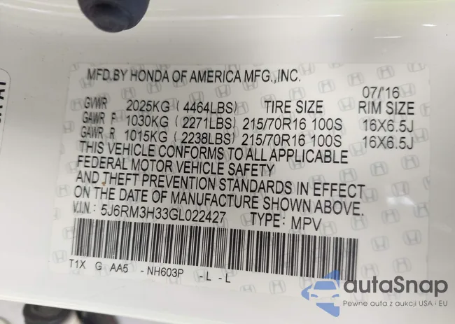 5J6RM3H33GL022427: 43784786