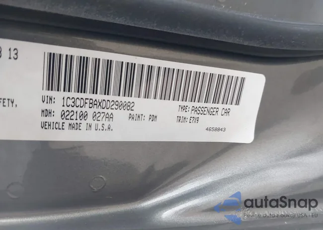 1C3CDFBAXDD290082: 43784819