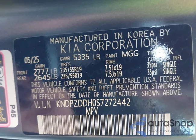 KNDPZDDH0S7272442: 43784831