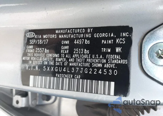 5XXGU4L37JG224530: 43786004