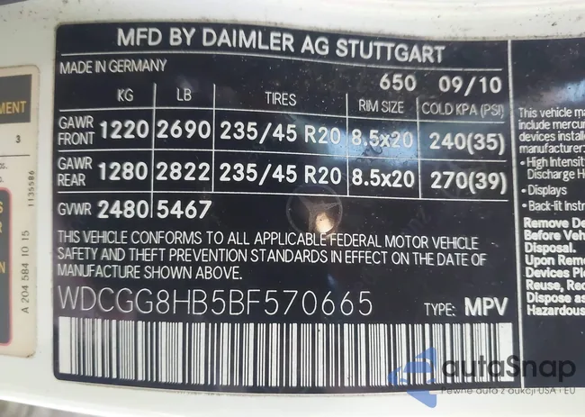 WDCGG8HB5BF570665: 43786069