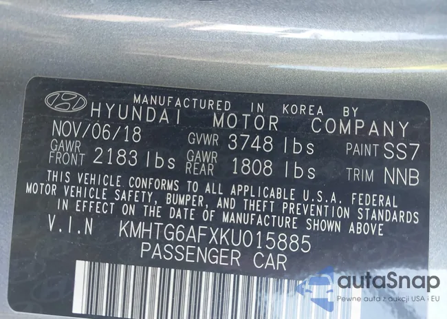 KMHTG6AFXKU015885: 43786130