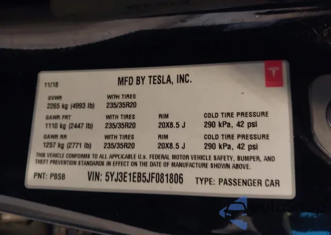 5YJ3E1EB5JF081806: 43786214