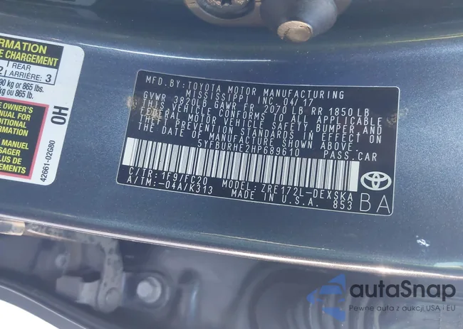 5YFBURHE2HP689610: 43786293