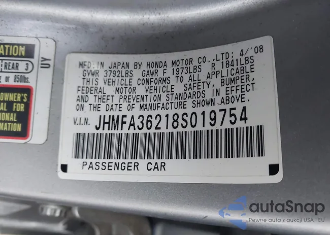 JHMFA36218S019754: 43786317