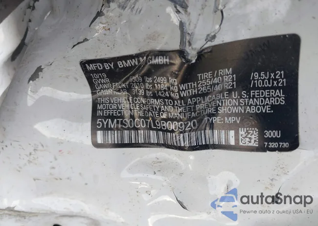 5YMTS0C07L9B00920: 43786371