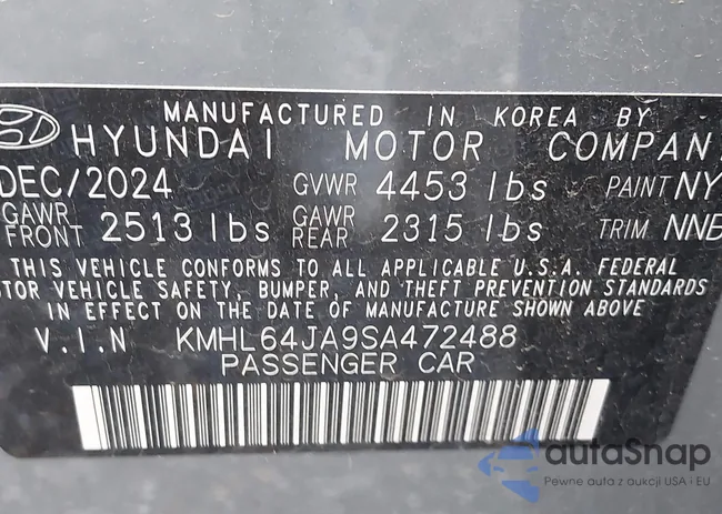 KMHL64JA9SA472488: 43785606