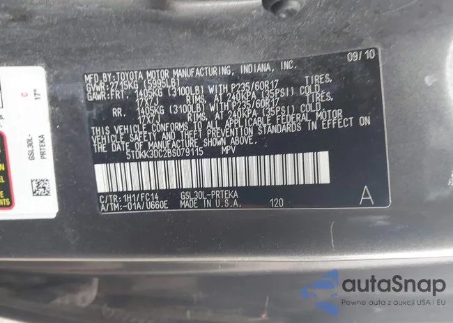 5TDKK3DC2BS079115: 43785718