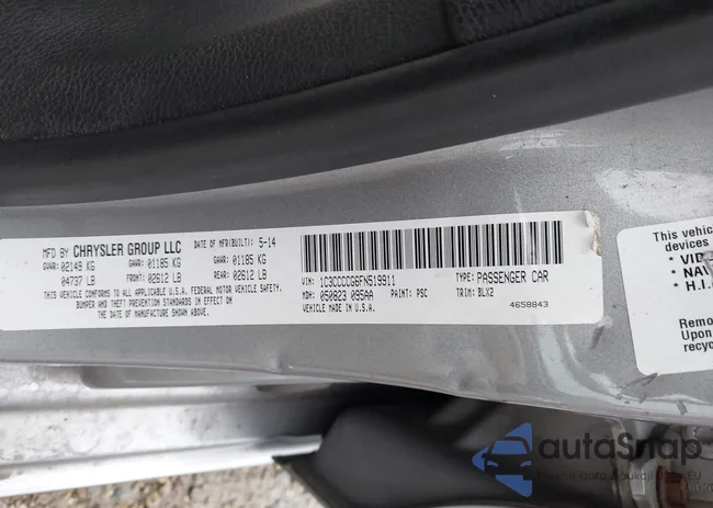 1C3CCCCG6FN519911: 43785789