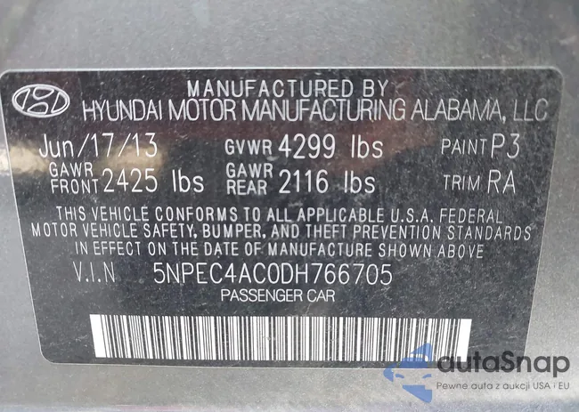 5NPEC4AC0DH766705: 43785896