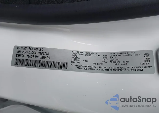 2C4RC1CG4TR189744: 43787165