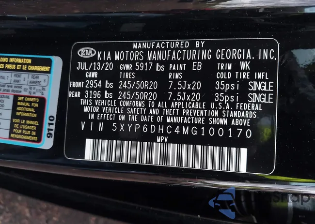 5XYP6DHC4MG100170: 43787265