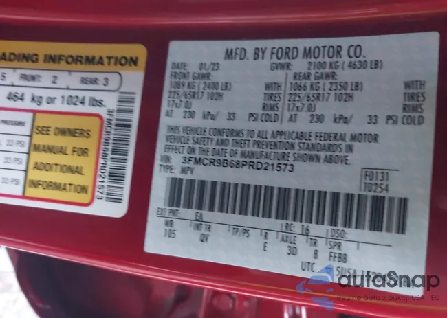 3FMCR9B68PRD21573: 43787355