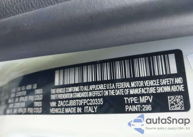 ZACCJBBT0FPC20335: 43786658