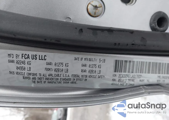 2C3CDZAG1JH317837: 43786738