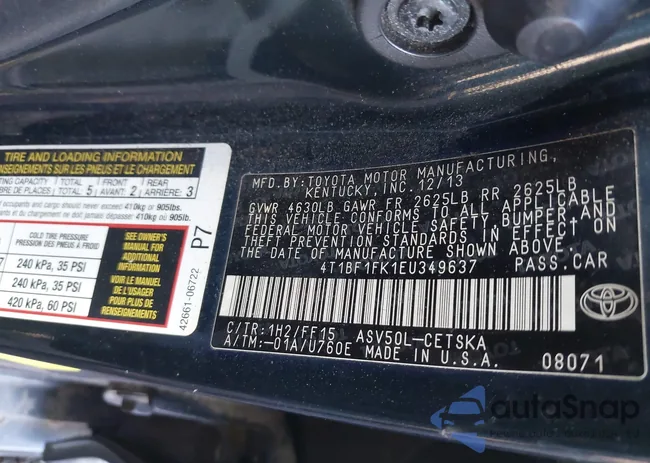 4T1BF1FK1EU349637: 43786816